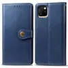 Para OPPO Reno4 Estuche de Teléfono Retro Realme6 Estuche tipo Cartera con Tarjetero A52 Estuche de Cuero con Patrón de Caballo Loco