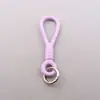 Cordón de Silicona de Color Sólido para Teléfono con Bucle, Cordón de Muñeca Pequeña, Cordón de Juguete, Cordón Elástico Impermeable, Cordón para Llavero