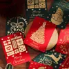 Cartões de Boas Festas Natalinos Retrô com Hot Stamping para Cartões de Presente, Cartões de Presente para Floricultura e Panificação, Cartões com Mensagens de Bênção Atacado