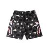 En stock transfronterizo y entrega rápida Pantalones Cortos Casuales Juveniles Camuflaje Tiburón Pantalones Medianos Hombres y Mujeres Algodón Puro Pantalones de Playa Luminosos Pantalones de Chándal