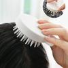 Cepillo de champú de silicona de estilo japonés, peine para el cuidado de la salud, cepillo de masaje para el cuero cabelludo, champú, baño, peine de masaje para picazón y rasguños.