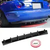 Spoiler de aleta de tiburón trasero modificado de 85,5 cm, deflector de chasis de aleta de tiburón universal para parachoques trasero de coche