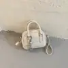 Bolsa de Bowling Estilosa de Nicho Transfronteiriça 2026 Nova Bolsa de Ombro Versátil Moda Bolsa Transversal Retrô para Mulheres