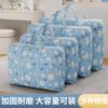 Bolsa de Empaque Engrosada de Gran Capacidad, Bolsa a Prueba de Polvo para Edredón, Bolsa de Equipaje Resistente y Duradera, Bolsa de Almacenamiento con Asa, Almacenamiento de Viaje