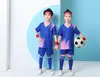 Uniformes de Fútbol Personalizados con Impresión Digital de Cuerpo Completo, Camisetas Transpirables y que Absorben el Sudor de Manga Corta para Competición y Entrenamiento al Aire Libre para Niños, Calcetines de Fútbol