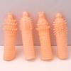 Funda de cristal con forma de lengua de gato sexy, colmillos, dientes de tigre, partículas de impacto, funda para pene, juguetes sexuales para hombres