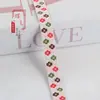 Cinta Jacquard Flor Pequeña Flecha Dislocada de 1.5 cm Decoración de Ventana Textil para el Hogar Decoración de Ropa Accesorios de Encaje Hechos a Mano DIY