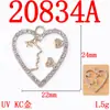 Pendientes Hechos a Mano para Pareja Día de San Valentín Chino Collar Moda Diamante Amor Joyería Colgante Aleación Accesorios Material