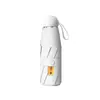 50% de desconto Guarda-chuva Dupla Utilização Resistente a UV com Proteção Solar em Cápsula, Guarda-sol, Dobrável Mini Ultra-Leve com Revestimento Preto para Uso ao Ar Livre