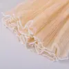 Material de embalagem flor de malha ondulada floco de neve plissado, suprimentos para florista, arte floral estilo coreano, malha ondulada para embalagem de rosa