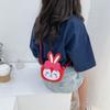 Bolsa Infantil Coelho de Desenho Animado Estilosa Fofa Macia Menina Moda Bolsa Pequena para Moedas Bolsa Transversal da Moda para Meninas