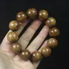 Pulsera completa de un círculo de pera negra 20 mm rosario de cuentas de madera para hombres y mujeres joyería al por mayor