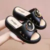 26 Hogar Moda Suela Gruesa Tacón Medio Material de PVC Chanclas para Mujer Transpirables Chanclas Casuales de Playa para Mujer Verano