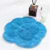 Lavagem de pés para banheiro Lavagem de pés Escova de banheiro Pé para esfoliar a pele Pé grande Lenço preguiçoso para as costas Ventosa