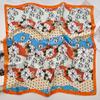 Bufanda Floral Pequeña de Seda Imitación Nueva para Mujer Primavera-Verano 2026, Bufanda de Cuello Pequeña de Moda y Versátil para Salidas de Primavera