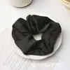 Goma de pelo satinada estilo francés para mujer, simple y versátil, no daña el cabello, sujetador elástico para coleta