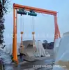 Pórtico Universal Sem Trilhos Ajustável Ponte Rolante de Pórtico Oficina Manuseio Interno Pórtico Elétrico