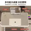 Mesa pequena dobrável para cama, mesa multifuncional para laptop, mesa de estudo para cama de dormitório, escrivaninha para bay window, ajustável e inclinável