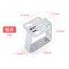 Clips de Toalha de Mesa de Aço Inoxidável em Estoque, Clips de Toalha de Mesa Ajustáveis Criativos e Fofos, Fixadores Sem Furo, Ferramentas Atacado