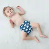 Pantalones de pañal para bebé Impermeables Lavables de tela A prueba de fugas para hombres y mujeres Pantalones de pañal de entrenamiento para bebé Ropa interior Pantalones de pañal de algodón