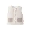 Chaleco acolchado para bebé, acolchado para abrigar, adecuado para otoño e invierno, 120 g, chaqueta acolchada para niños, top acolchado de algodón