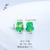 Pu Zuoqiang Color que se Conserva Arena Dorada Accesorios DIY Dibujo Animado Avión Pequeño Oso Fresa Caballo Mecedora Colgante Pulsera Colgante para Mujeres