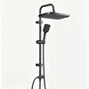 Juego de cabezal de ducha al por mayor de fábrica, desviador de pared de agua fría simple negro, cabezal de ducha simple con aumento de presión, comercio exterior transfronterizo