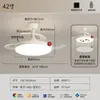 Lámpara LED Moderna, Sencilla y Atmosférica 2025 Nueva para Dormitorio, Lámpara de Estudio, Lámpara con Ventilador, Lámpara Zhongshan de Guangdong