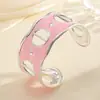 Nueva Moda Pulsera de Hoja de Metal Diseño de Nicho Espiga Oreja de Trigo Árbol Hoja Brazalete Abierto Fabricante Mayorista Transfronterizo Joyería