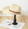 Moda comercio exterior sombrero de paja de mezclilla europeo y americano verano protección solar sombrero para el sol al aire libre venta al por mayor protección ambiental sombrero personalizado