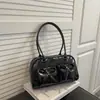 Bolsa de Hombro de Diseño de Nicho de Comercio Exterior para Mujer Modelo Nuevo 2025 Bolso Boston con Lazo Gran Capacidad Bolso de Mano para Viajar para Mujer