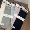 Meias Largas Versáteis Lin Er'Yi Outono e Inverno, Meias Longas Coloridas, Meias Antibacterianas Sem Costura Estilo Coreano Estilo Miu, Meias Femininas Atacado