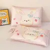 Funda de almohada Tencel para niños Clase A, 60 unidades, 30x50, individual, para bebé, verano, enfriamiento, seda de hielo, funda para núcleo de almohada, par