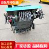 Limpiador de ceniza para pavimento de producción de Huazhong limpiador eléctrico de ceniza de hormigón limpiador de ceniza de alta velocidad de 25 cuchillas