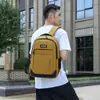 Mochila Sencilla para Hombre Gran Capacidad Estudiantes de Secundaria y Universidad Mochila para Viajes de Negocios y Uso Diario Mochila para Computadora
