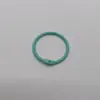 Fábrica atacado cor braçadeira anel diâmetro 30mm metal folha solta anel livro anel pintura chaveiro chaveiro chaveiro