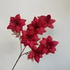 Flor Artificial Xiyan de Seis Cabezas Adorno Floral Decorativo para Auditorio de Bodas Accesorios para Fotografía en Casa Flor Artificial