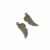 Acessórios para Joias DIY Retrô Pingente de Asas de Liga Atacado 29*11mm D410