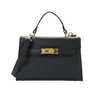 Bolsa 2026 Nuevo Modelo Segunda Generación Mini Bolso Kelly Primavera Bolso de Mujer de Gama Alta Hombro Único Bolso de Mano Cruzado Fábrica de Origen
