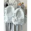 Bolsas Escolares de Moda al por Mayor para Otoño e Invierno para Niñas, Mochilas de Estilo Coreano para Estudiantes de Secundaria y Universidad, Bolsos Sencillos para Mujeres
