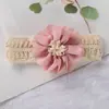 Amazon Banda para el Cabello Nueva Hecha a Mano Coreana para Niños Tocado Banda Ancha Suave de Flor para Bebé Cinta para la Cabeza Accesorios para el Cabello