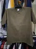 Camiseta de Manga Corta para Hombre de Verano, Tejido Pesado de 320g, Algodón Puro, Algodón Grueso de Xinjiang, Cuello Pequeño, Estilo Americano, Camiseta Base de Media Manga