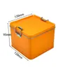 Caja Metálica Cuadrada con Cierre a Presión para Guardar Café, Dulces, Té, Caja Metálica con Cierre, Molde Metálico para Pastel de Piña con Pestillo