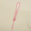 Pontas de Corda com Bolas de Nó da Sorte, Cordas Penduradas de Nó Chinês Tecidas à Mão, Pingentes DIY, Acessórios de Corda de Nylon, Atacado do Fabricante