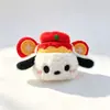 Colgante Creativo Nuevo de Peluche Perro Pacha, Broche de Perro con Forma de Árbol de Navidad Perro de la Fortuna, Adorno de Juguete Lindo