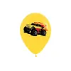 Globo Temático de Motocicleta Todoterreno Nuevo Transfronterizo Globo de Látex Bicicleta de Tierra Globo Dibujado Animado de 12 Pulgadas
