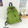 Mochila Escolar Ins Nicho Leve Repelente à Água Estudante do Ensino Médio Masculino e Feminino Grande Capacidade Esportiva Mochila para Exterior Mochila de Viagem
