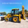 Carregadeira Retroescavadeira 4x4 de Uso Duplo JCB3CX em Estoque Transfronteiriça Máquina Multifuncional de Escavação e Carregamento Tudo-em-Um