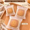 Bolsa Transparente para Máquina Lijadora-sellada Bolsa para Empaque de Dulces Tipo Galleta Bolsa para Té Aromático Pastel de Luna Bolsa para Pastel de Luna Crujiente de Yema de Huevo Bolsa Sellada Media