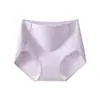 Ropa Interior de Tiro Alto Algodón Puro Sin Costuras 10A Entrepierna Antibacteriana Entrepierna Extendida 2025 Floral Nuevo Control de Abdomen Calzones para Niñas